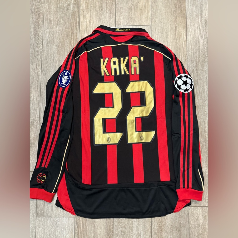 AC Milan Kaka 22 Retro Jersey Champions League